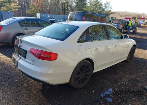 2014 Audi A4 2.0T Premium z USA, uszkodzony, nr VIN WAUFFAFL1EN036786